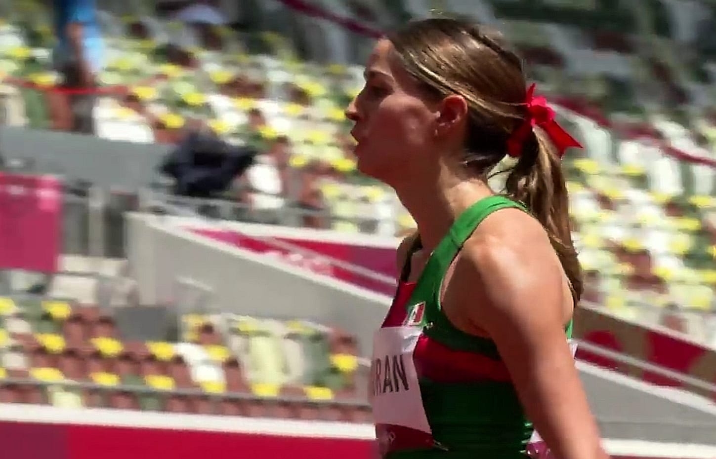 La mexicana se enfrentará el próximo 4 de agosto a las 05:30 horas por su pase a la Final de atletismo de 400 m Planos