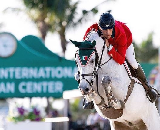 Eugenio Garza competirá con su caballo Armani Sl Z