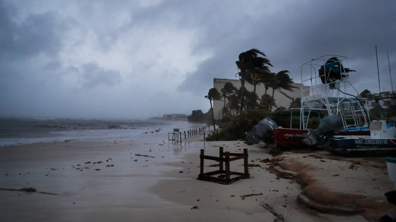 Perturbación tropical en el Caribe causará lluvias al sur de Quintana Roo