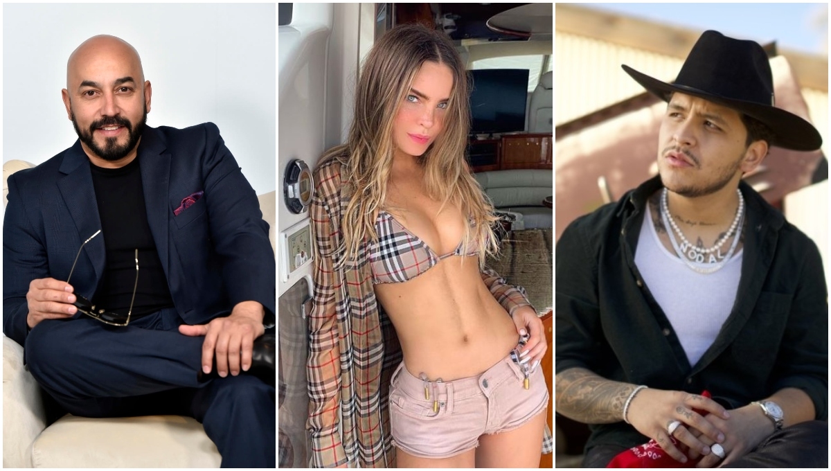 La guerra entre Lupillo Rivera y Christian Nodal, por el amor de Belinda, parece no tener fin. Foto: Especial