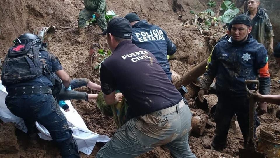 Huracán Grace deja nueve muertos, entre ellos seis niños, a su paso por México