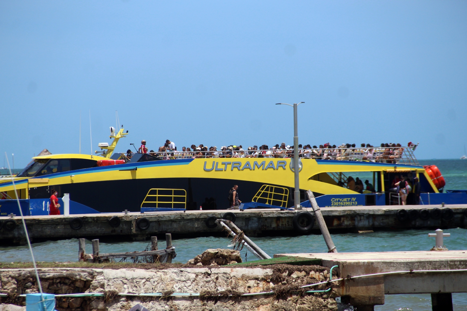 Anuncian horarios de los ferrys de Playa del Carmen a Cozumel para Navidad y Año Nuevo