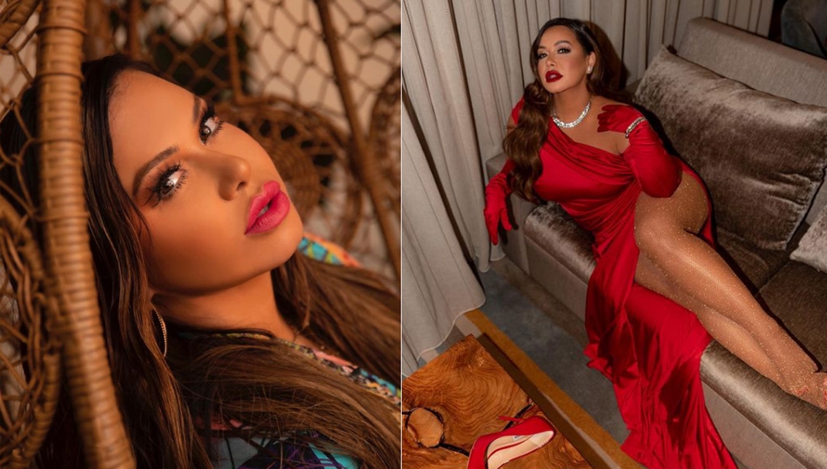 Chiquis Rivera luce su nueva figura con un ajustado atuendo al estilo de Selena Quintanilla