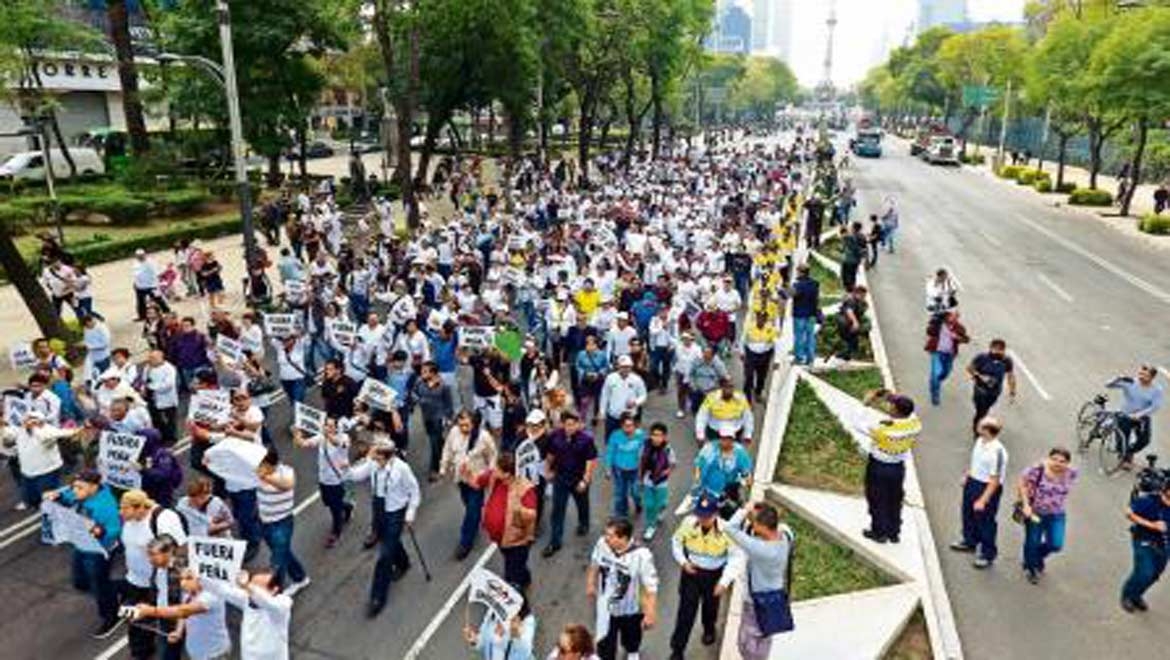 ¡Toma tus precauciones! Hoy habrá varias marchas en la CDMX