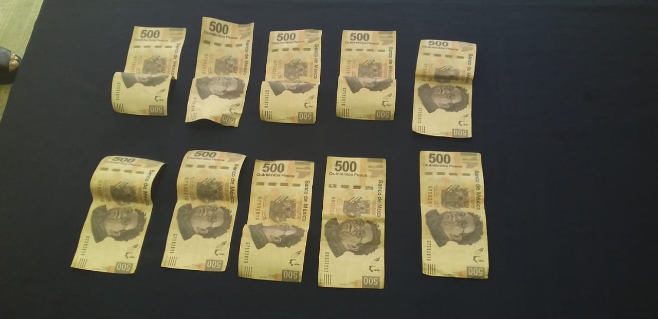 Capturan a dos miembros de una banda de falsificadores de billetes en Chetumal