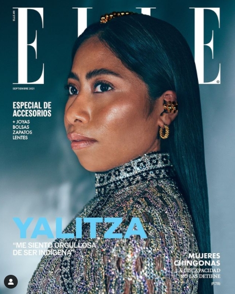 Mostrando su apariencia natural, Yalitza Aparaicio dominó la portada de una revista a nivel internacional