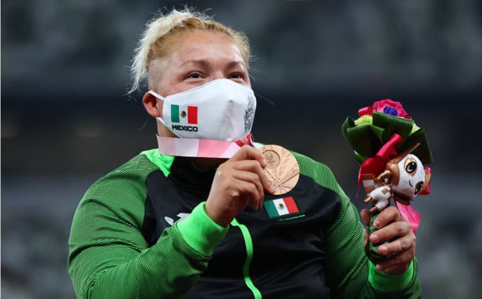 Rosa María Guerrero gana bronce para México en los Juegos Paralímpicos de Tokio 2020