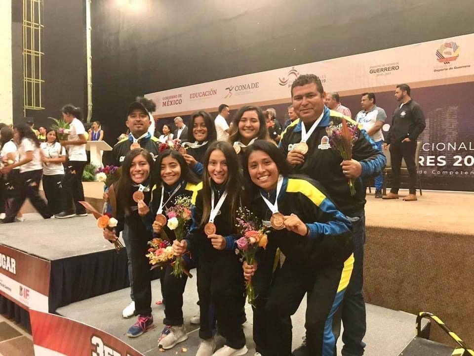 En el 2019 Quintana Roo obtuvo oro en Artes Marciales y bronce en Futbol femenil 6x6