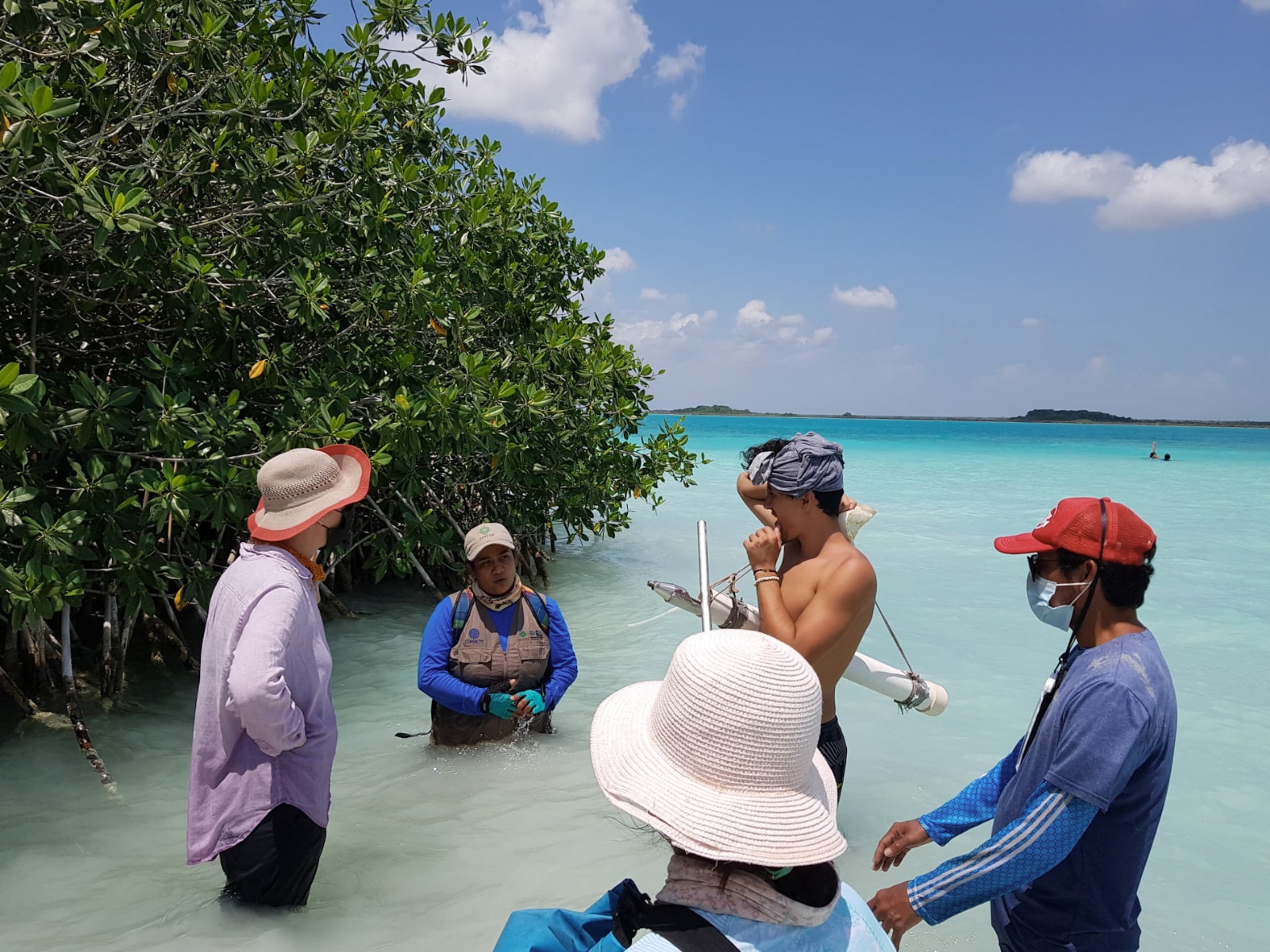 Laguna de Bacalar, atestada de heces fecales; no es apta para bañistas