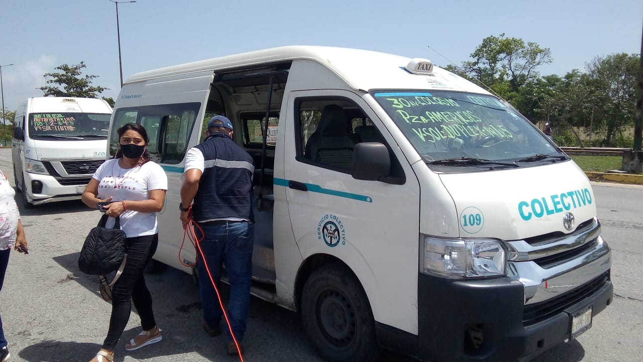 Durante el mes de julio fueron infraccionadas 42 unidades de transporte público