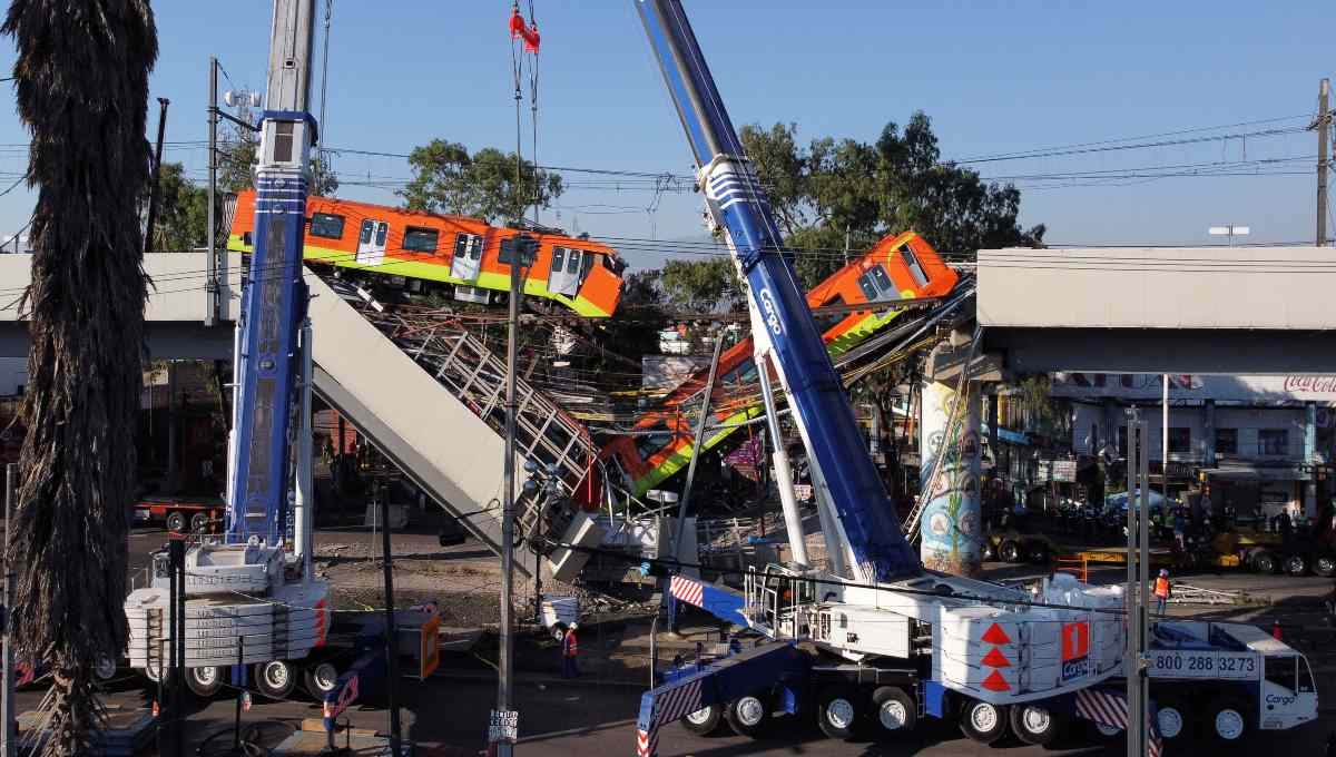 Los trabajos de rehabilitación en la Línea 12 del Metro continúan. Foto: Cuartoscuro