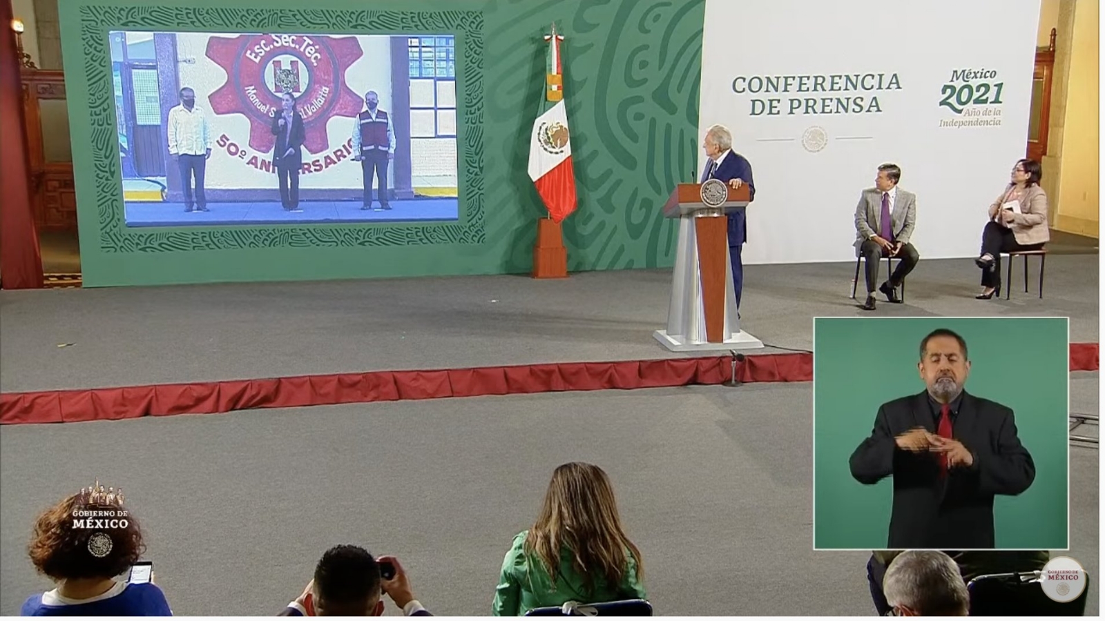 AMLO realiza enlaces a estados de la república por regreso a clases presenciales