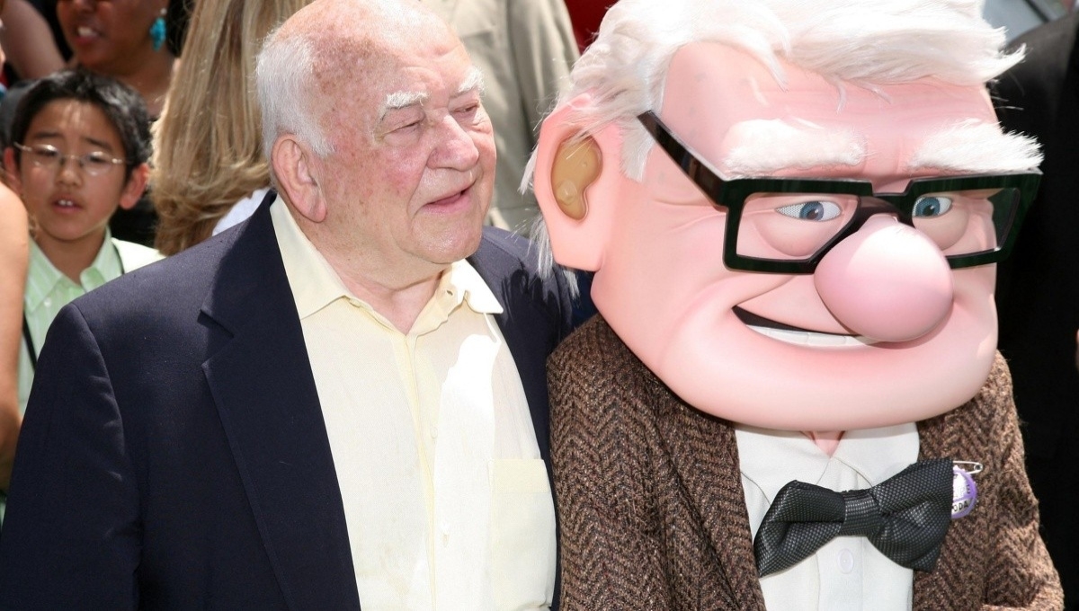 Asner dio la voz al personaje Carl Fredricksen, de la película ‘Up’. Foto: AFP