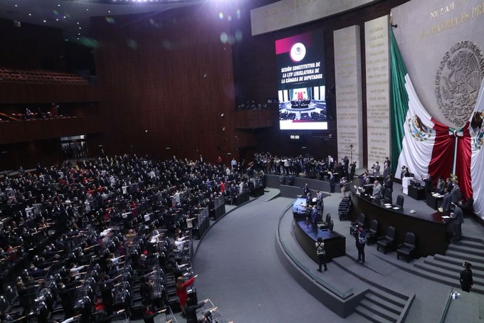 Los diputados federales votaron la propuesta de reforma presentada por AMLO sobre la Guardia Nacional