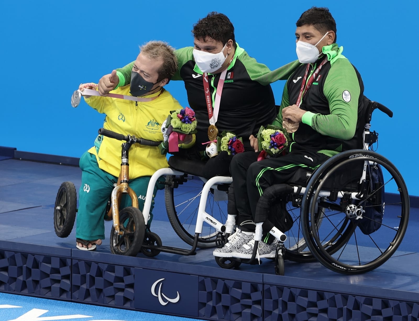 Con las dos preseas de oro y dos bronces obtenidos tras el séptimo día de actividades en los Juegos Paralímpicos de Tokio 2020, México se ubica en el lugar 17 del medallero general.