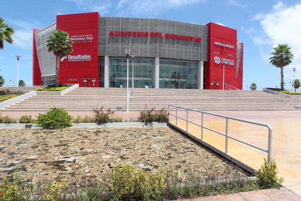 Así luce el Auditorio del Bienestar, 'elefante blanco' de Roberto Borge en Cancún: FOTO