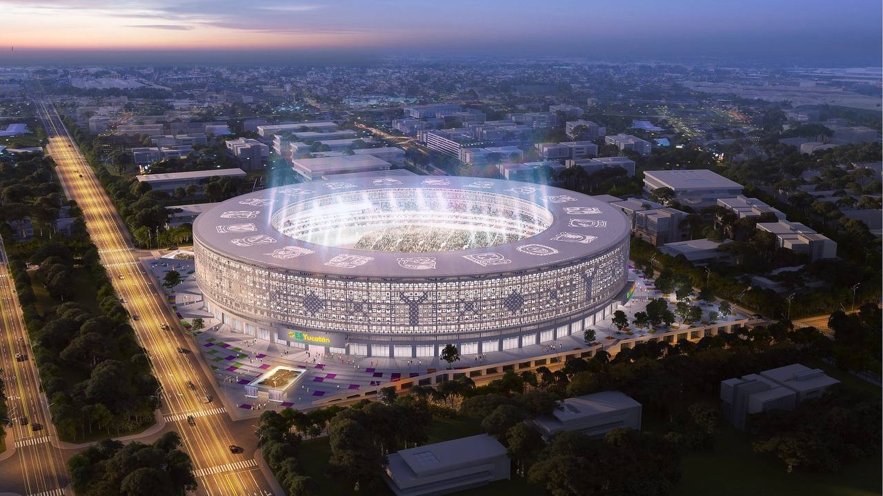 El estadio estará ubicado sobre la calle 60 de la colonia Cordemex, al Norte de la capital yucateca