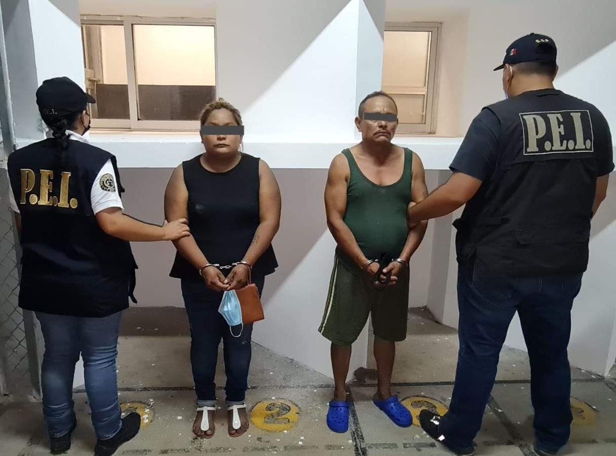 FGE arresta a pareja por homicidio de un hombre en el municipio de Hunucmá, Yucatán