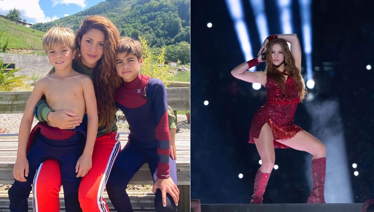 Shakira baila al ritmo de J Balvin con ¿sus hijos?