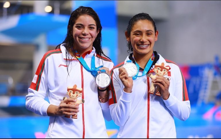 Las mexicanas vienen de ganar la medalla de bronce en clavados sincronizados