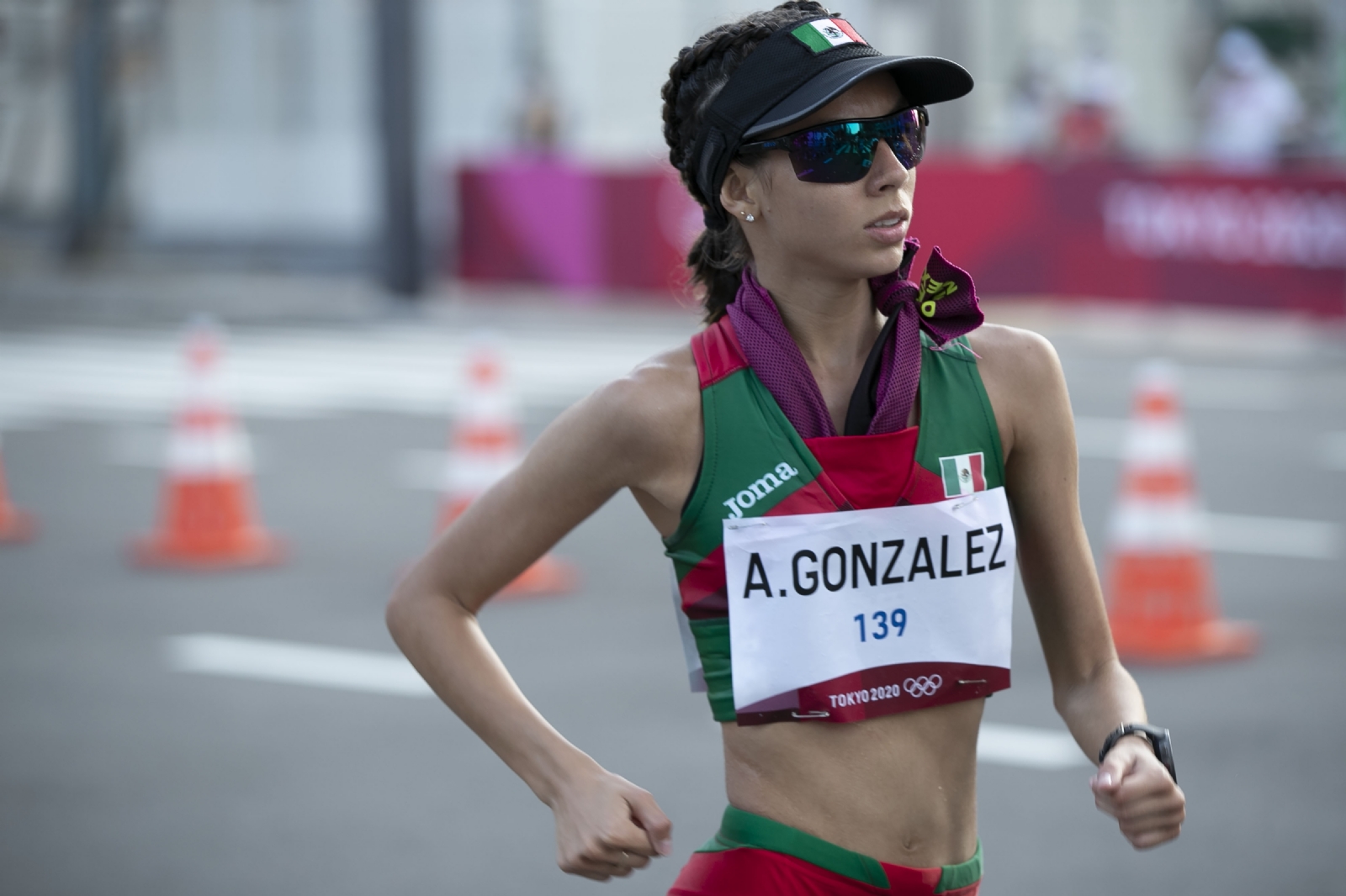 Tokio 2020: Alegna González termina en quinto lugar en la marcha de 20 km