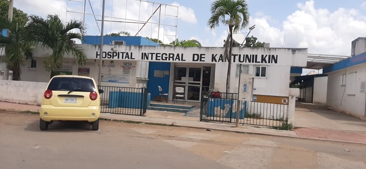 El hospital Integral de Kantunilkín aplica una prueba por cada 10 pacientes sospechosos o graves por el COVID-19