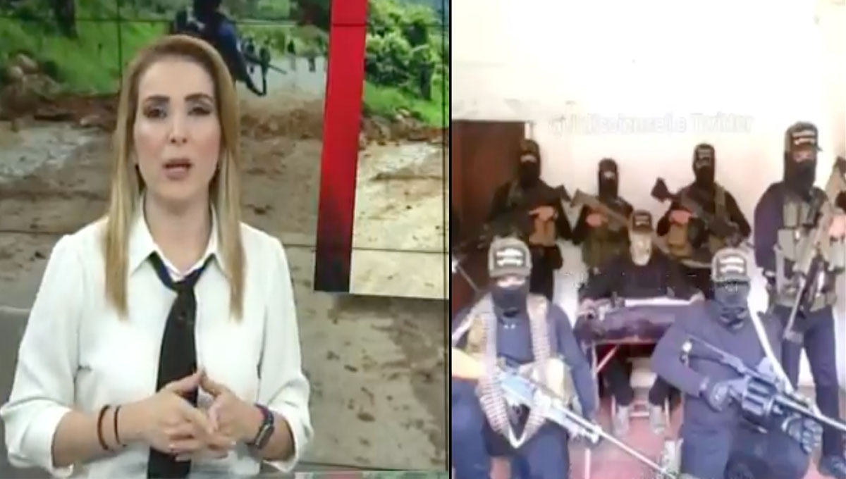 El CJNG amenazó a la periodista y conductora de Milenio Noticias, Azucena Uresti, por defender a grupos autodefensas