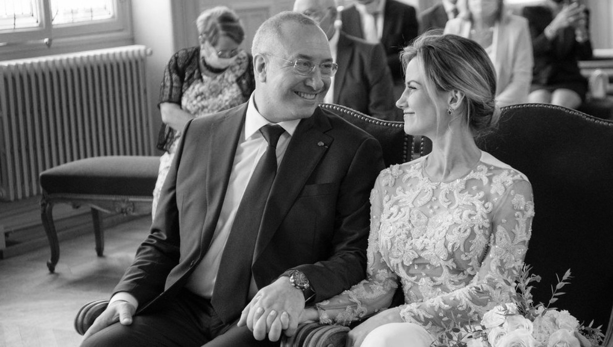 La pareja contrajo nupcias por lo civil con una pequeña ceremonia en París, Francia. Foto: Instagram fglecercle