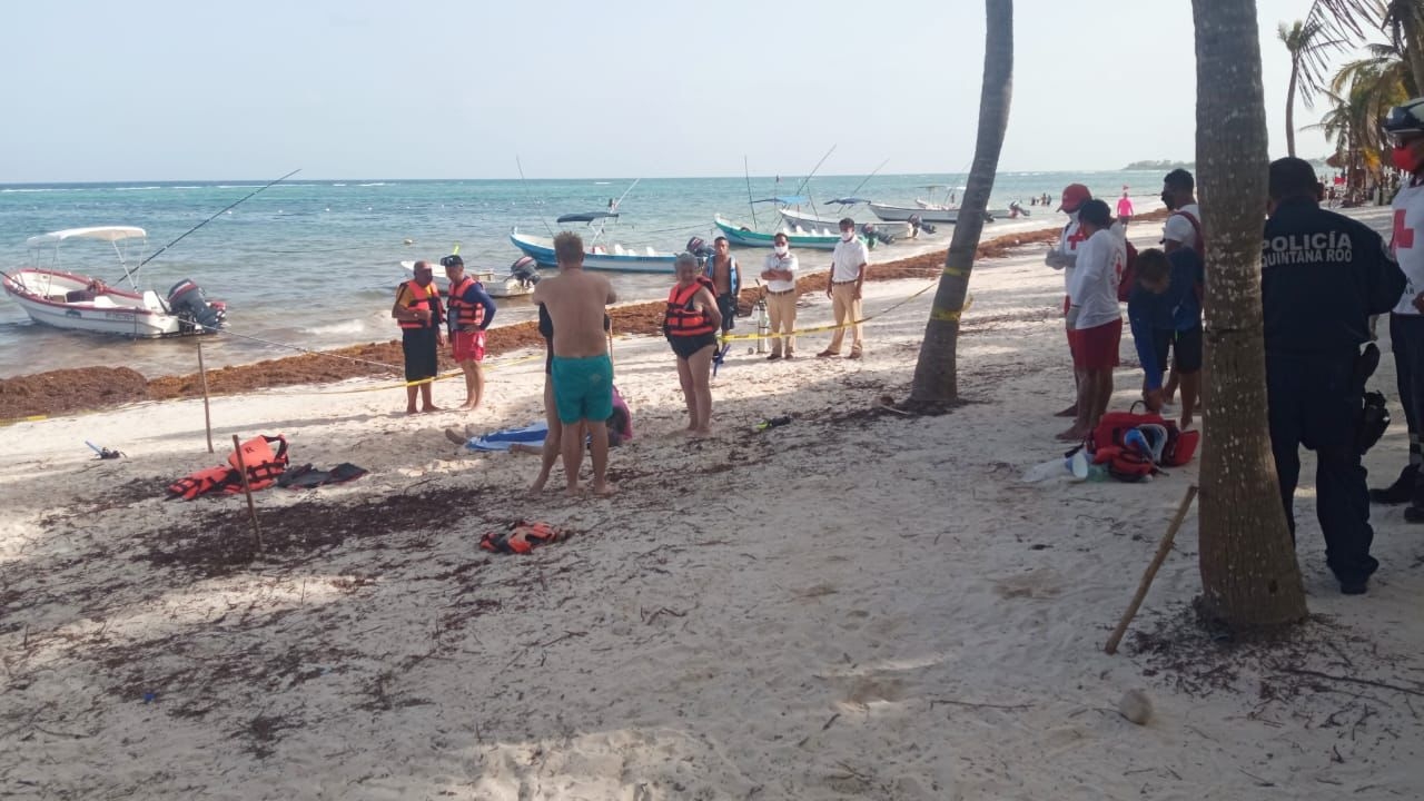 Mueren dos personas ahogadas en las playas de Tulum, Quintana Roo