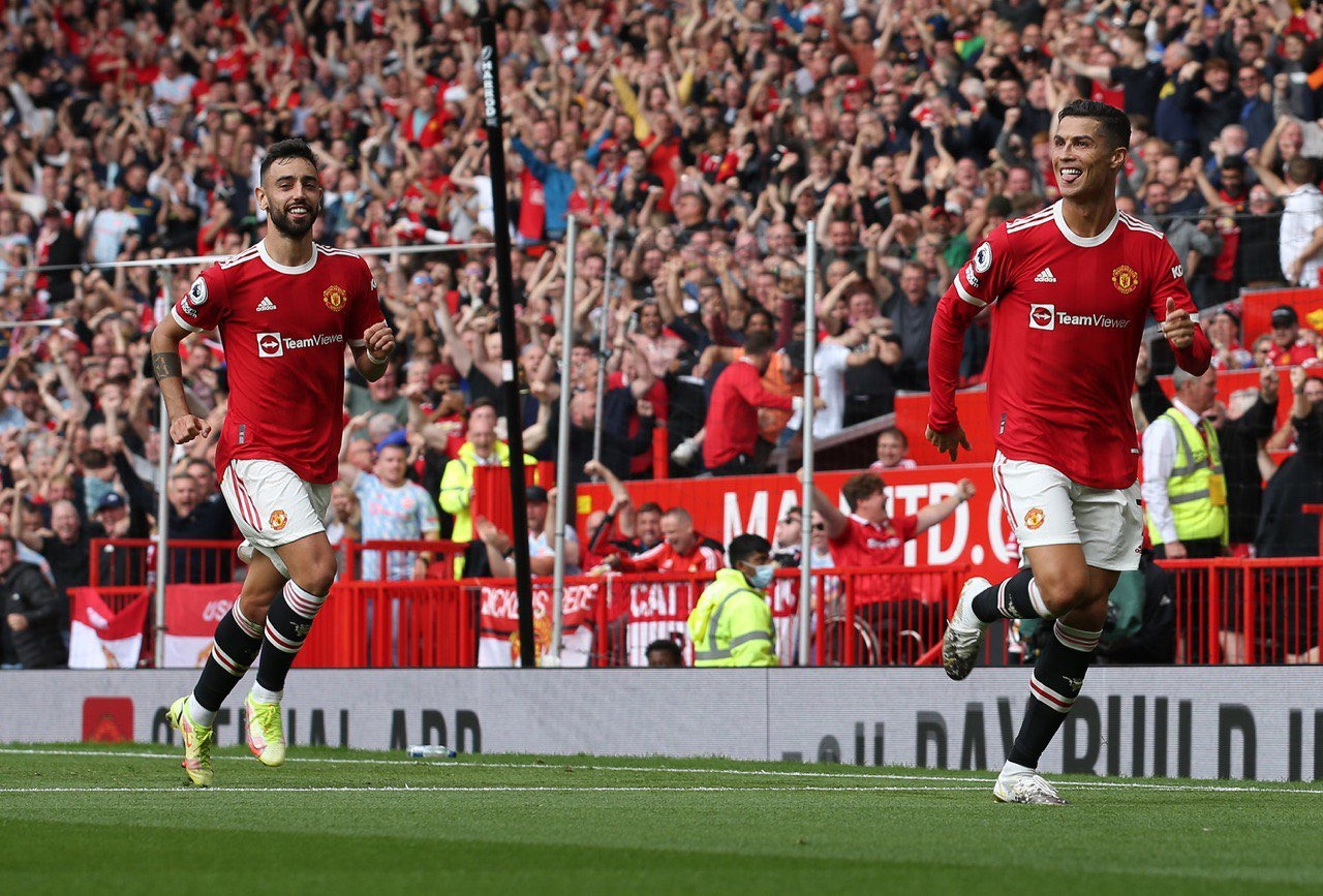 Cristiano Ronaldo se hizo presente con anotación en su primer partido de la segunda etapa con el Manchester United