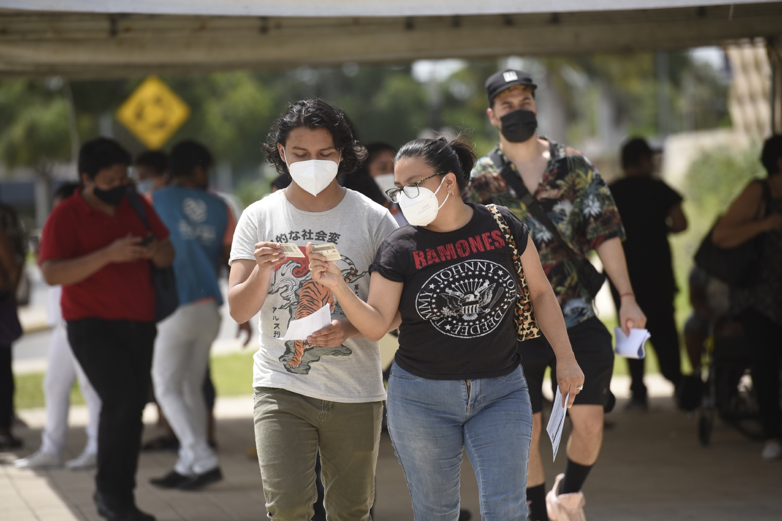 Concluye jornada de vacunación anticovid a jóvenes en Mérida hoy lunes