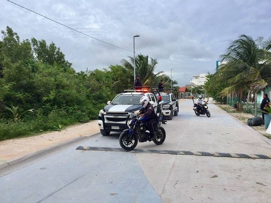 Autoridades ministeriales, Guardia Nacional y Policía Quintana Roo, realizan un operativo de búsqueda