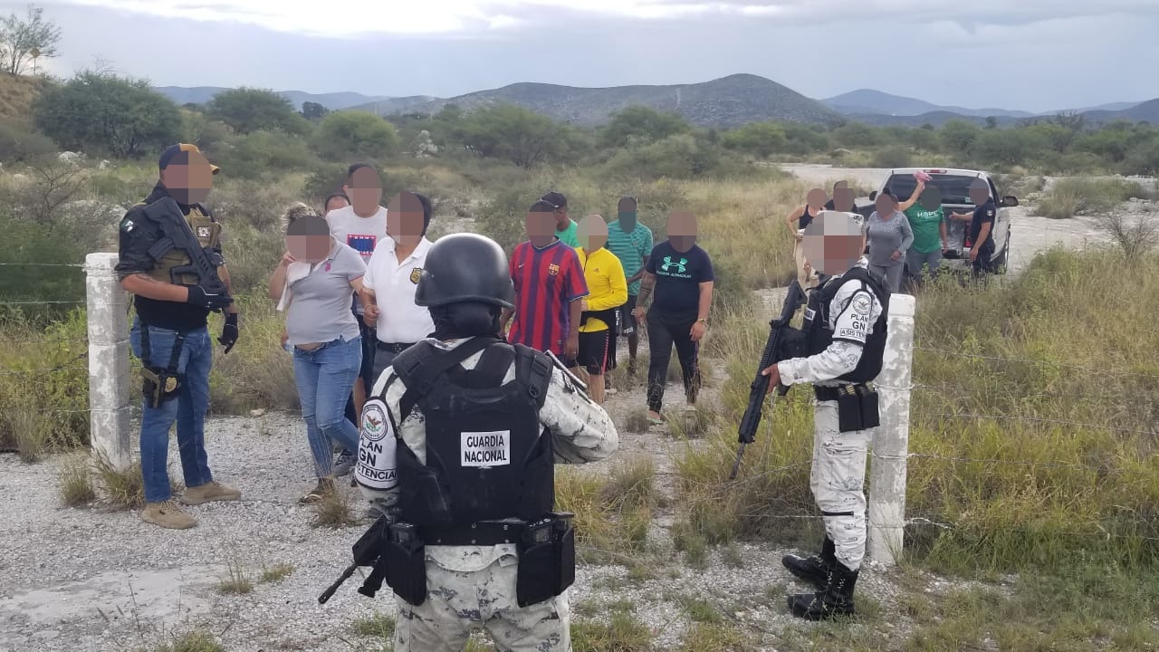 Los extranjeros fueron secuestrados junto con 16 mexicanos