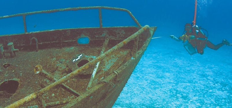 Flota del siglo XVII, entre los hallazgos arqueológicos del INAH en Campeche y Quintana Roo