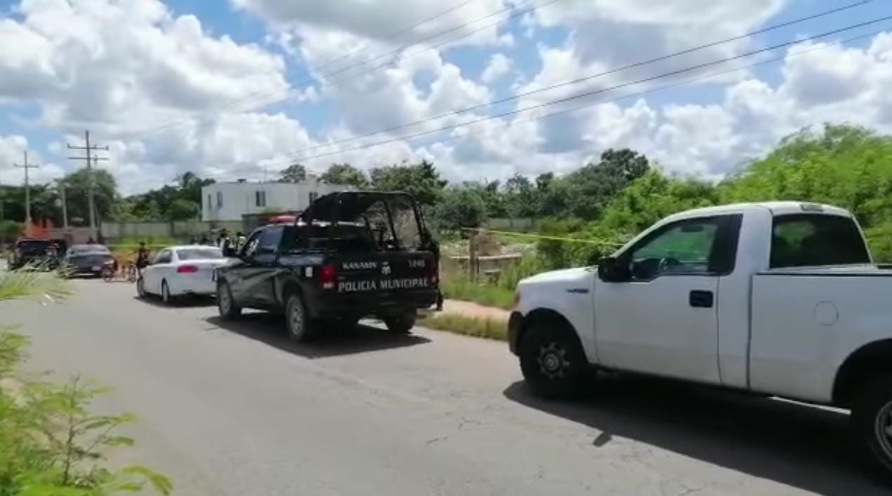 Hallan cadáver enterrado en una fosa clandestina en Kanasín, Yucatán