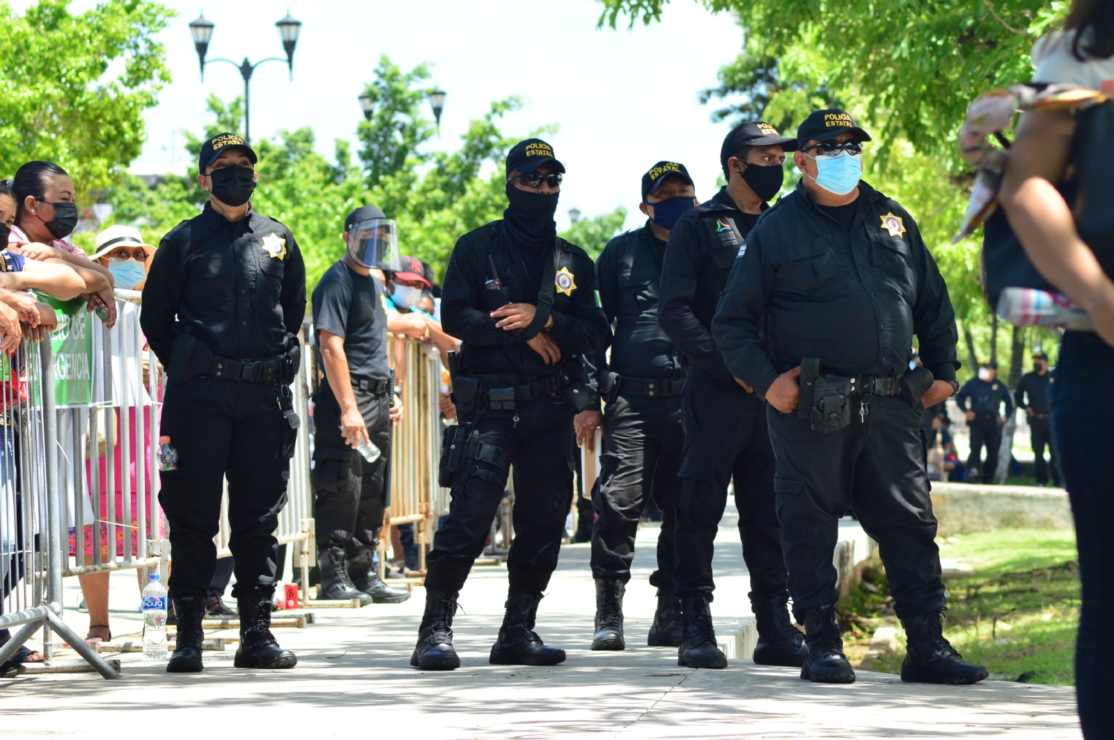 Policías de Campeche recibirán sueldo de 13 mil pesos mensuales, anuncia Layda Sansores