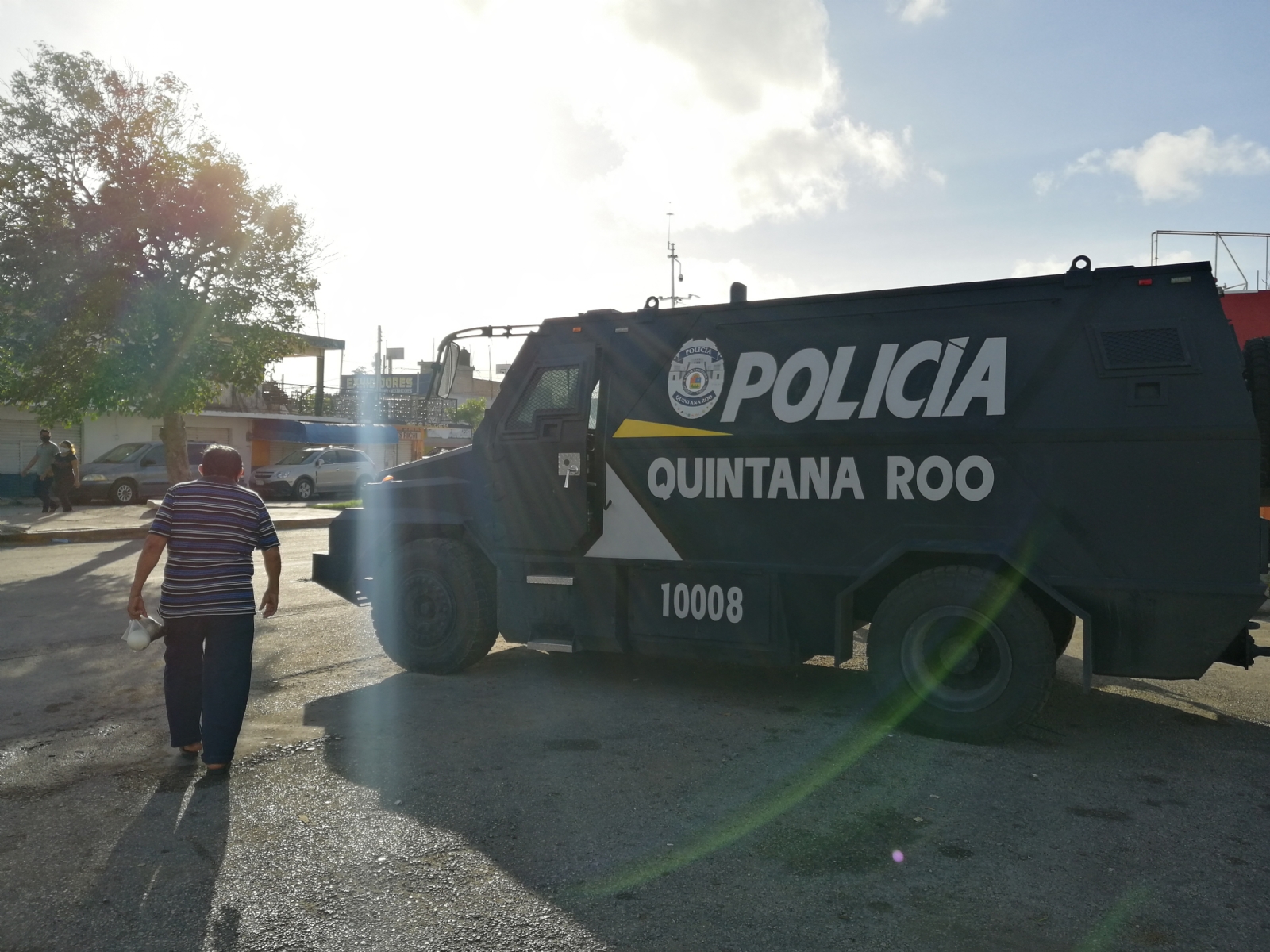 El agresor de la menor se encerró en su vivienda en la colonia Antorchistas Ecosur de Chetumal al ver policías buscándolo