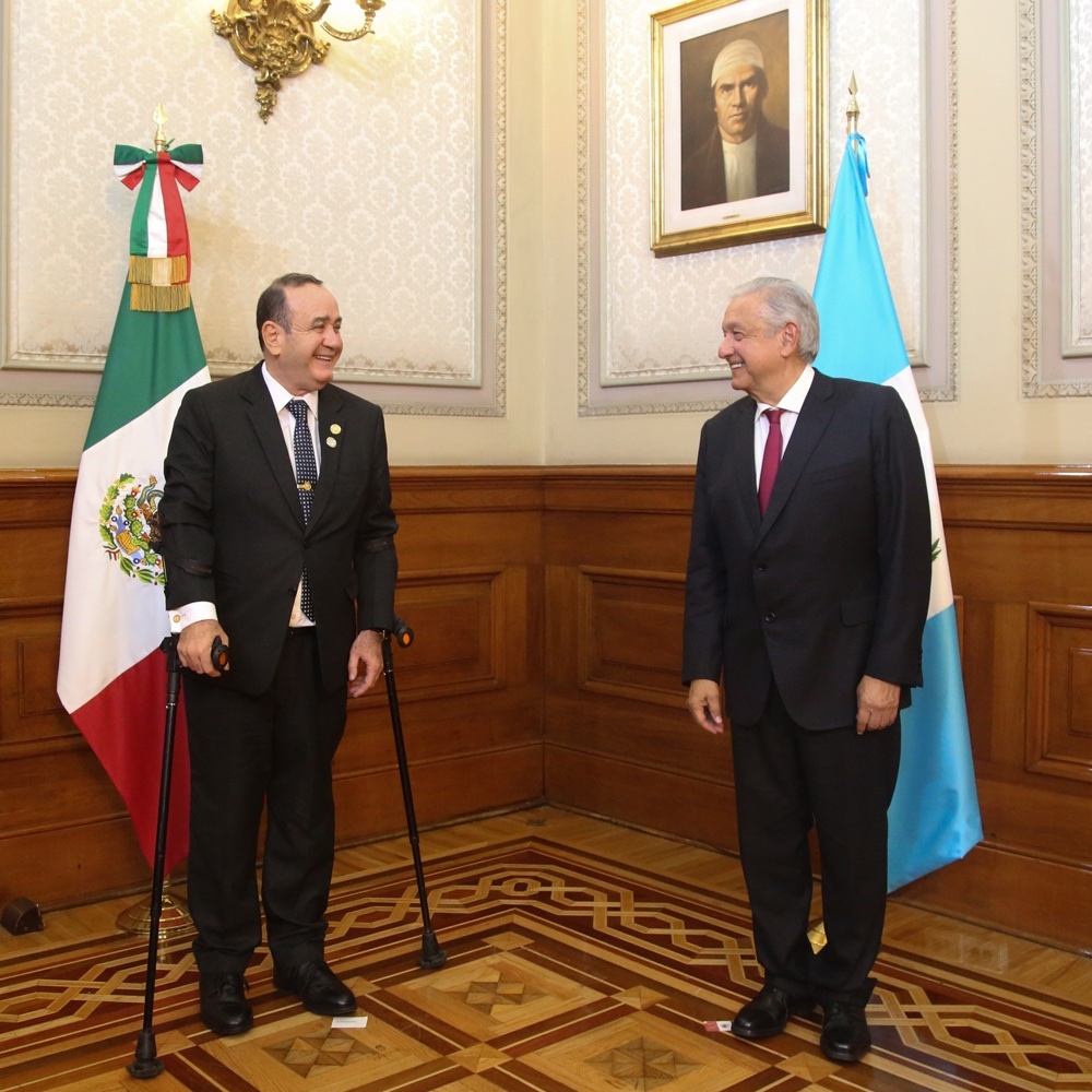 AMLO se reúne con presidentes de países invitados a la Cumbre de la Celac