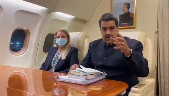 Nicolás Maduro afirmó antes de desabordar en CDMX que trae consigo  propuestas que hará en la Plenaria Jefes de Estado