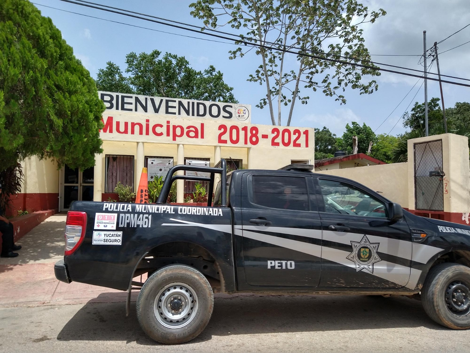 El infante fue llevado a las instalaciones del DIF municipal