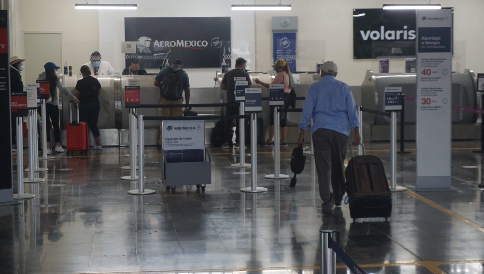 El lunes es de os días con menor actividad en el aeropuerto de Campeche