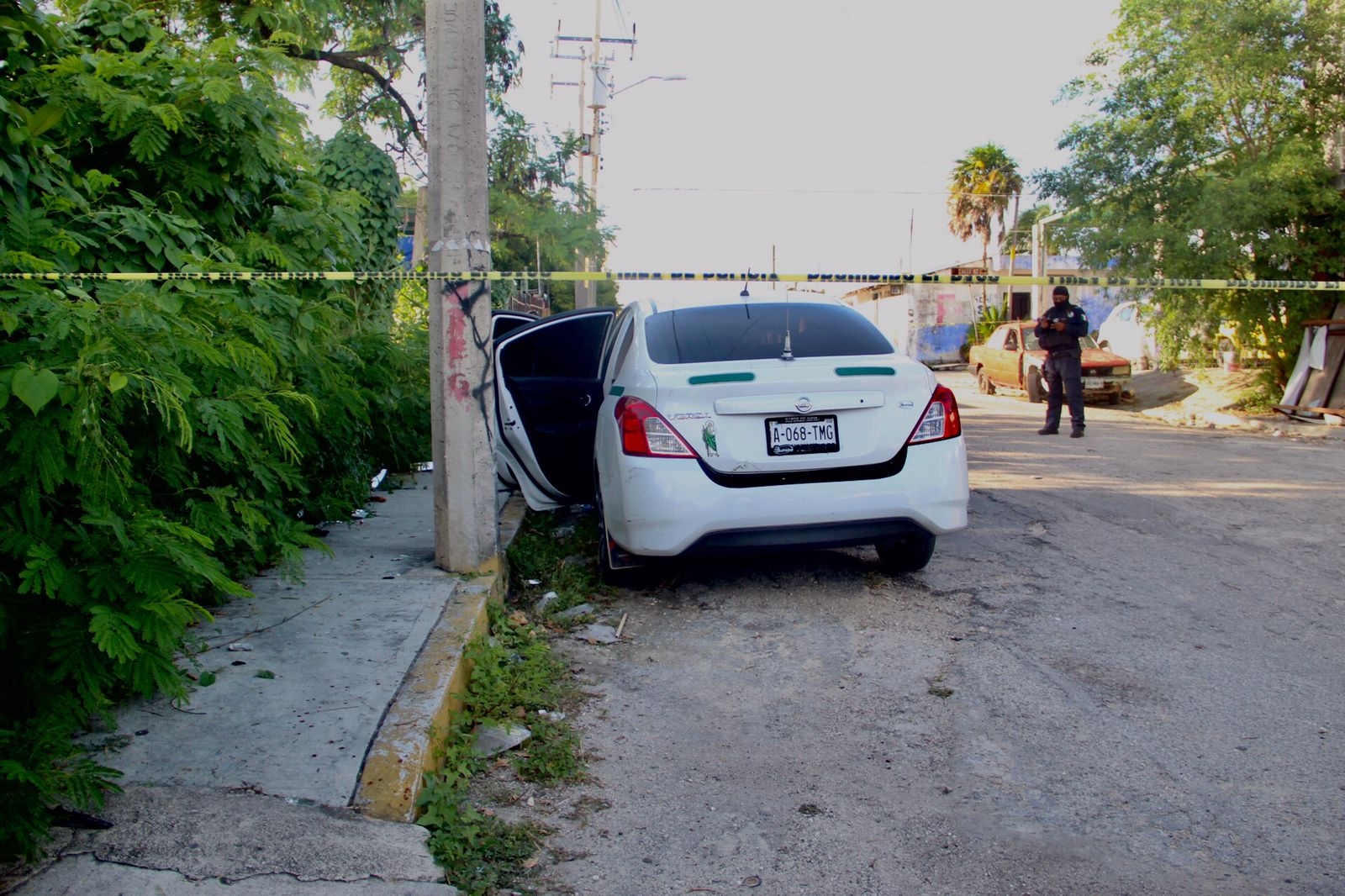 Taxista sufre ataque armado en la Supermanzana 100 de Cancún