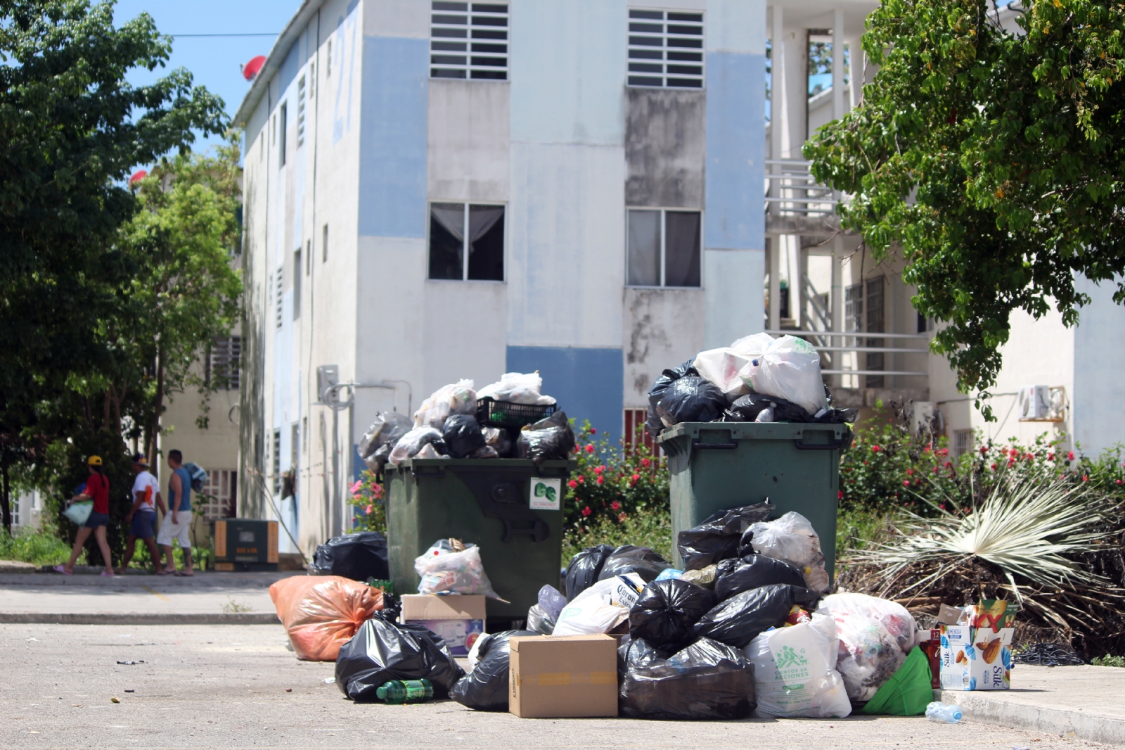 Los camiones no pasan desde hace más de dos meses, denunciaron vecinos del municipio