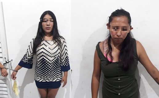 FGE detiene a dos mujeres por romper sellos oficiales en narcocasa de Cozumel