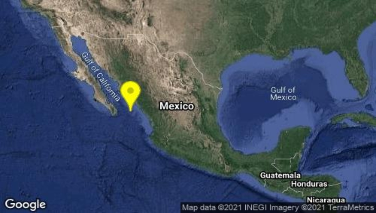 El Servicio Sismológico Nacional reportó dos sismos de 5.6  y 5.2 grados de magnitud que sacudieron a Sinaloa y a Baja California Sur