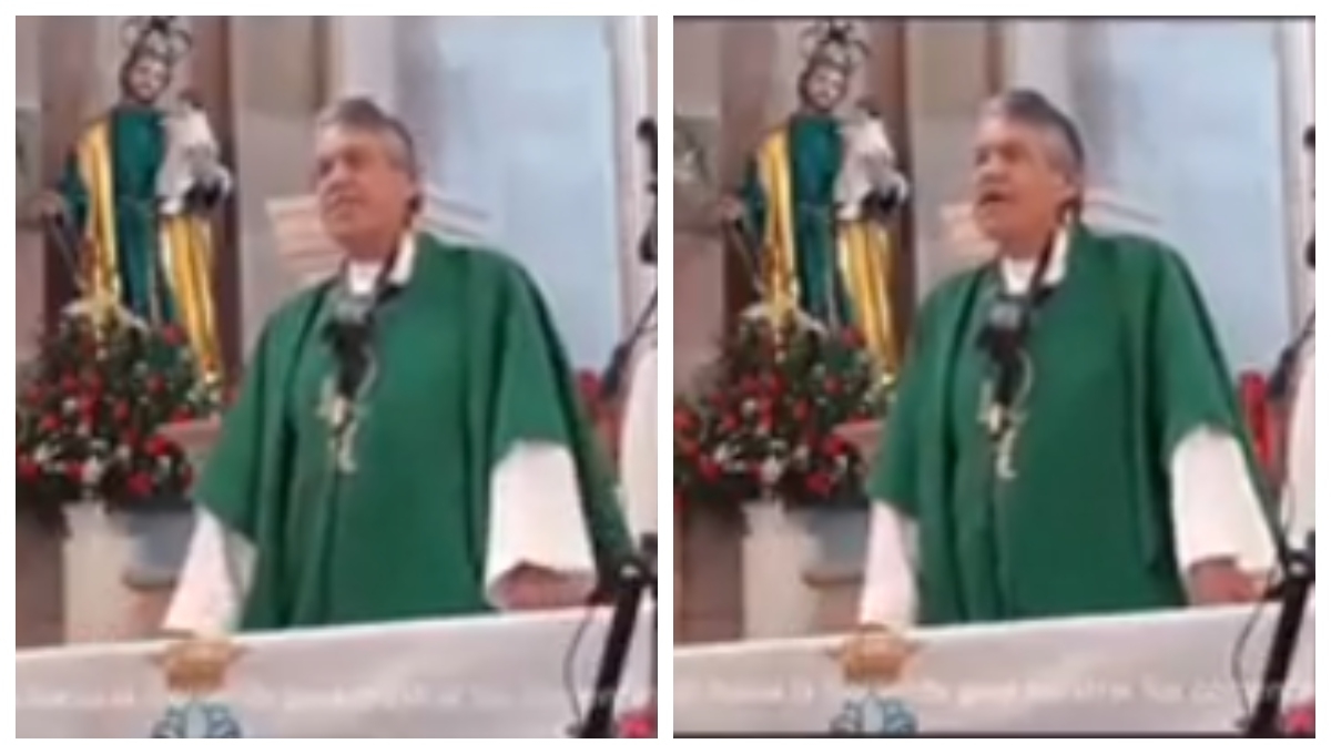 Un sacerdote de Michoacán causó indignación, luego de que se volviera viral un video en el que aparece ofreciendo una misa donde insulta a una persona por sobrepeso