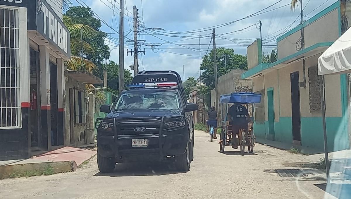 Actualmente Calkiní envía patrullas y agentes para la vigilancia del nuevo municipio 13, hecho que no aprueba la ciudadanía. Foto: Jorge Aké / Por Esto!