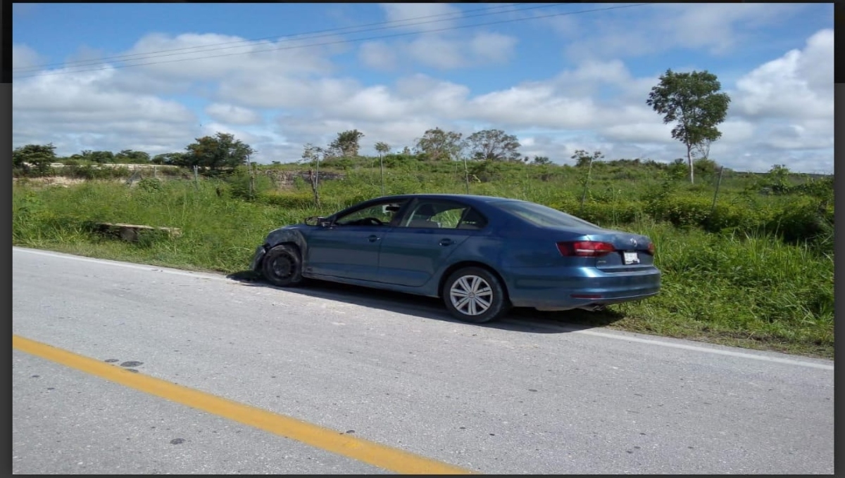 Fue desde las 16 horas de la tarde del domingo cuando el vehículo fue encontrado por viajeros