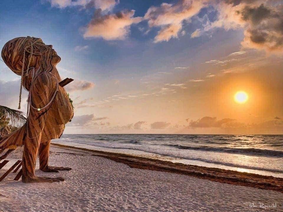 Nuevo parque temático exhibirá grandes esculturas en las playas de Tulum