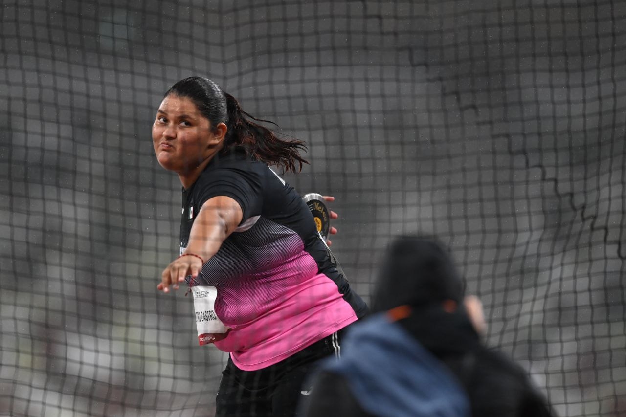 Rosa Carolina Castro obtuvo la medalla de bronce en lanzamiento de disco en los Juegos Paralímpicos de Tokio 2020